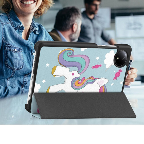 Чохол для Xiaomi Redmi Pad SE 8.7, Smartcase, unicorn