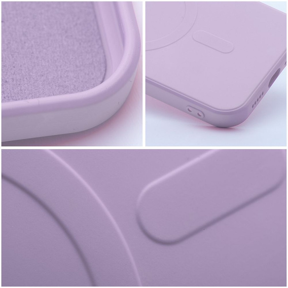 ERBORD Силіконовий чохол для iPhone 15 Plus, рожевий