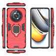 Чoхол до Realme 11 Pro / 11 Pro +, Kickstand Ring, червоний