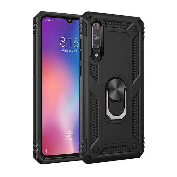 Броньований Чoхол до Samsung Galaxy A50 / A30s, Nox Case Ring, чорний
