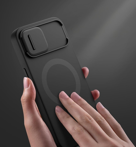 SURITCH - Магнитный защитный чехол с крышкой камеры и подставкой для iPhone 16e