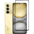 3D загартоване скло для Realme 14X / Realme C75, чорна рамка
