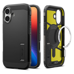 Spigen Чехол для iPhone 17, Tough Armor T MagSafe, черный