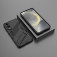 Чехол для Samsung Galaxy S25 Edge, Military kickstand, чёрный