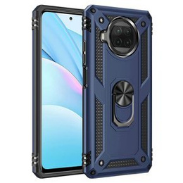 Бронированный Чехол до Xiaomi Mi 10T Lite, Nox Case Ring, синий