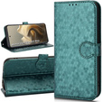 Чохол-фліп для Motorola Edge 60 Pro, Wallet Rhombus, зелений