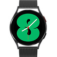 Металический браслет с чехлом для часов Samsung Galaxy Watch 4 Classic 46mm, Black