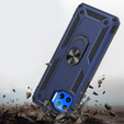 Бронированный Чехол до Motorola Moto G 5G Plus, Nox Case Ring, синий