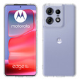 Чехол до Motorola Edge 50 Pro 5G, Fusion Hybrid, прозрачный