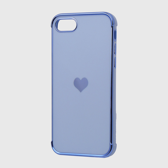 Чехол до iPhone 7/8/SE 2020/SE 2022, Electro heart, синий