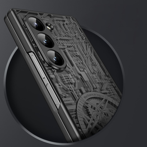 Чохол для Samsung Galaxy Z Fold6 5G, Mechanical Legend, чорний