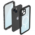 Водонепроникний чохол для iPhone 14, Redpepper, для MagSafe, чорний