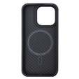 Чохол для iPhone 15 Pro, Aramid Fiber Cover, чорний