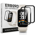 2x Гибридное стекло ERBORD для Xiaomi Smart Band 9 Active