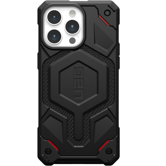 Чoхол Urban Armor Gear до iPhone 15 Pro Max, Monarch Pro Kevlar MagSafe, чорний