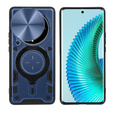 Бронированный чехол для Honor Magic 6 Lite 5G, CamShield Slide, синий