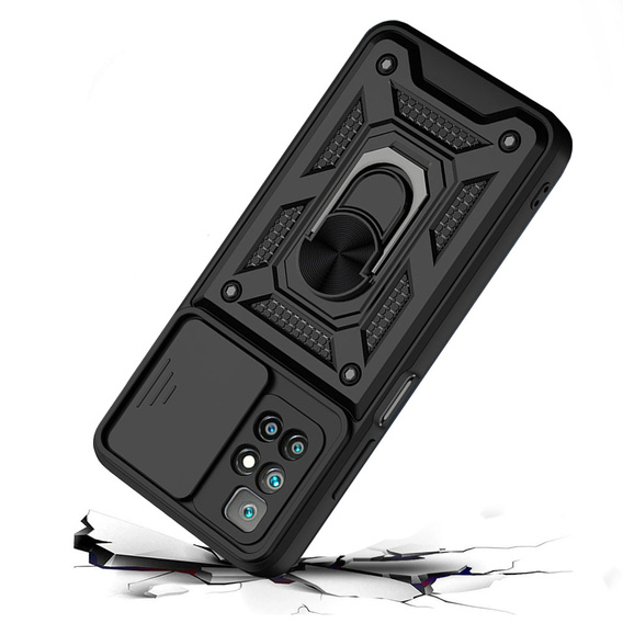 Чохол NOX Camera Slide Xiaomi Redmi 10, CamShield Slide, чорний