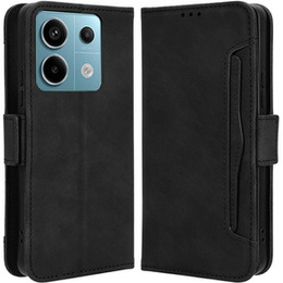 Футляр з клапаном для Xiaomi Redmi Note 13 Pro 5G, Card Slot, чорний
