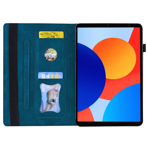 Чехол для Xiaomi Redmi Pad SE 8.7, Classic, с местом для стилуса, синий