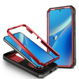 Чохол NOX Camera Slide Samsung Galaxy A54 5G, CamShield Slide, червоний / чорний