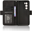 Футляр з клапаном для Oppo Reno 12 Pro, Card Slot, чорний