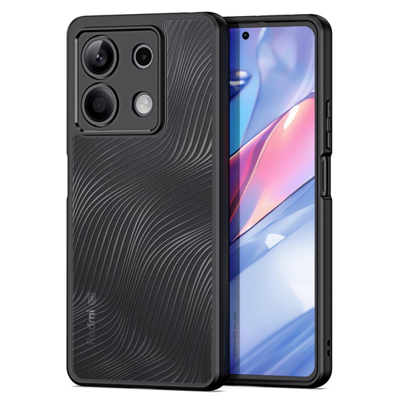 Чехол DuxDucis для Xiaomi Redmi Note 13 5G, Aimo case, прозрачный / черный