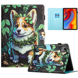 Чехол для Lenovo Tab M11, с откидной крышкой, corgi dog