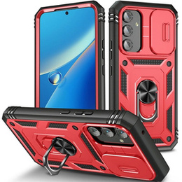 Чехол NOX Camera Slide Samsung Galaxy A54 5G, CamShield Slide, красный / черный
