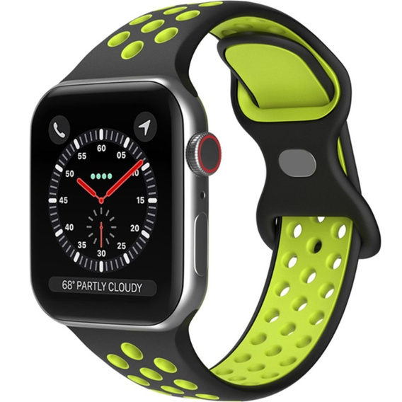 Ремінець  Hollow Apple Watch 7 45mm/6/5/4/SE 44mm/3/2/1 42mm - Black