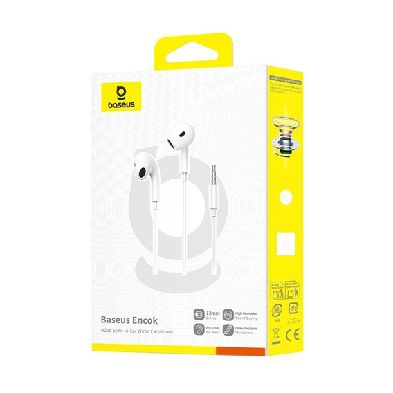 Наушники  Baseus Encok 17 USB-C, White
