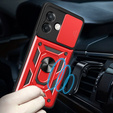 Чохол NOX Camera Slide Oppo A40 / Oppo A40m, CamShield Slide, червоний
