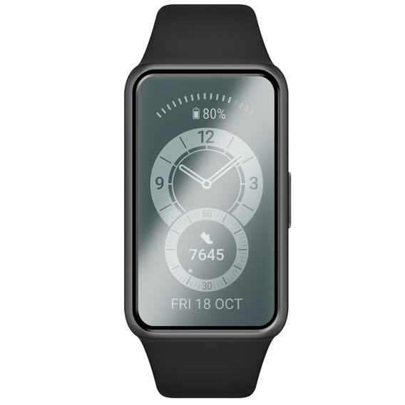2x Гибридное стекло ERBORD для Huawei Band 6