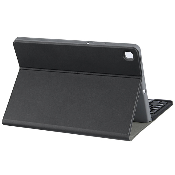 Чохол + клавіатура Samsung Galaxy Tab A8 10.5, Leather Pen Slot, чорний