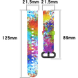 Силиконовый ремешок для Xiaomi Mi Watch Lite, Colorful Print