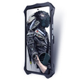 Бронированный чехол для Xiaomi 13T / 13T Pro, Aluminum Alloy, чёрный