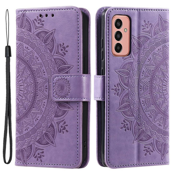 Чохол-книжка для Samsung Galaxy A14 4G/5G, Mandala, фіолетовий