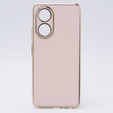 Чохол для Oppo A58 4G, Glamour CamShield, рожевий rose gold