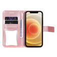 Чохол-книжка для Oppo Reno5 Z / A94 / A95 5G, Mandala, рожевий rose gold