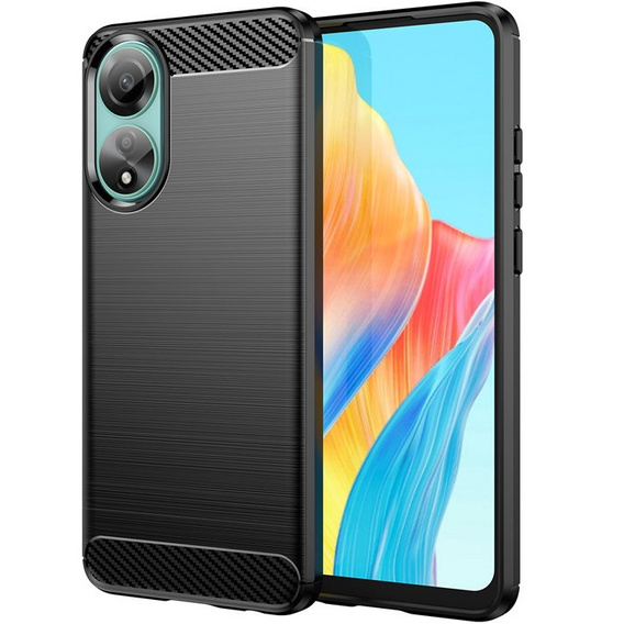 Чoхол до Oppo A98 5G, Carbon, чорний