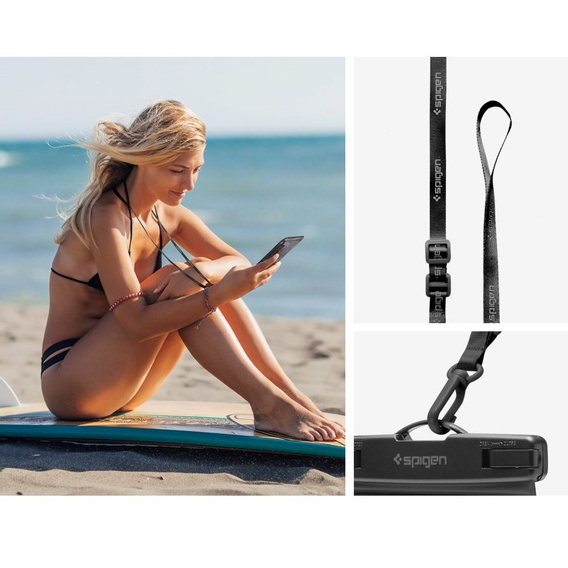 SPIGEN A601 Универсальный водонепроницаемый корпус - Black