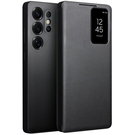 Кожаный чехол с клапаном QIALINO для Samsung Galaxy S25 Ultra