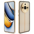 Чохол для Realme 11 Pro 5G / Pro+ 5G, Frame Case, золотий