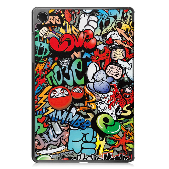 Чехол для Samsung Galaxy Tab A9+, Smartcase, graffiti