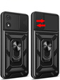 Чехол NOX Camera Slide Realme Note 50, CamShield Slide, чёрный