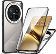 Чохол для Vivo X200 Pro 5G, Magnetic Dual Glass, чорний