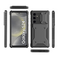 Чехол для Samsung Galaxy S24, ERBORD Rugged Case, чёрный
