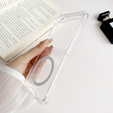 Чoхол до Samsung Galaxy Z Flip7 FE / Z Flip6, Dropproof MagSafe, прозорий