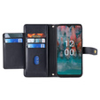 Чохол-книжка для Nokia G42, Wallet Zipper Pocket, чорний