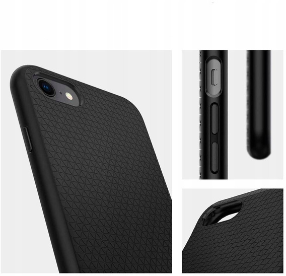 Чехол Spigen до iPhone 7/8/SE 2020/SE 2022, Liquid Air, чёрный