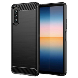 Чехол до Sony Xperia 10 IV, Carbon, чёрный